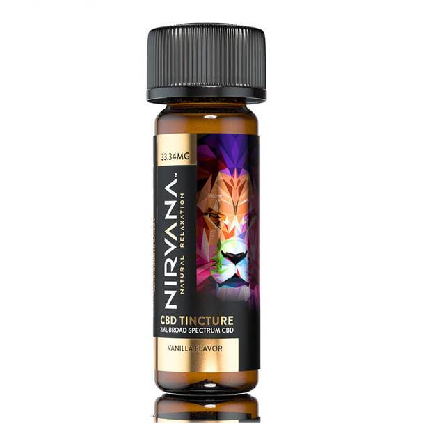 CBD Tinctures Nirvana - CBD Dram Tincture - Vanilla - 33mg
