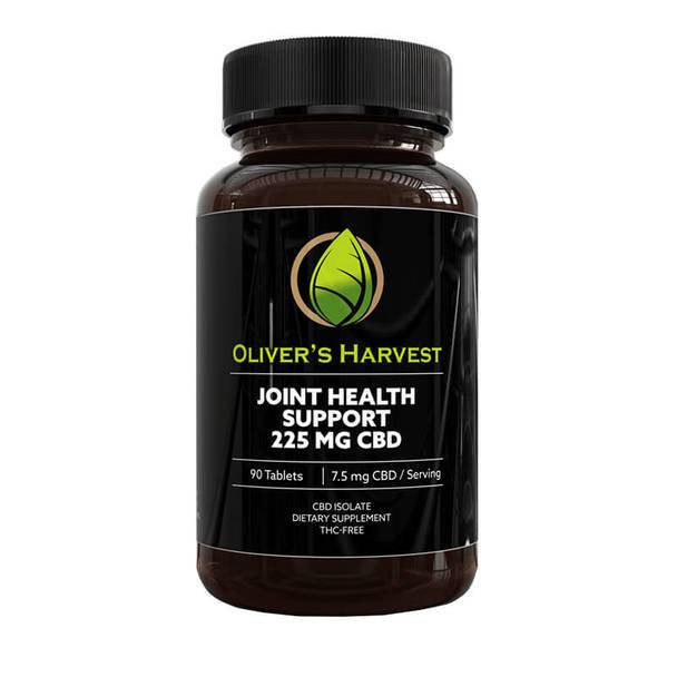 CBD Capsules Oliver's Harvest CBD - CBD Capsule - Joint Health Tablets - 7.5mg