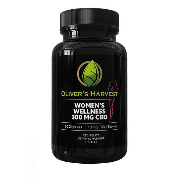 CBD Capsules Oliver's Harvest CBD - CBD Capsule - Women's Wellness Support - 10mg