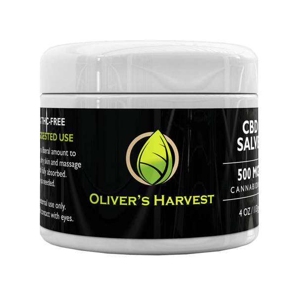 CBD Cream Oliver's Harvest CBD - CBD Topical - Warming Salve - 500mg