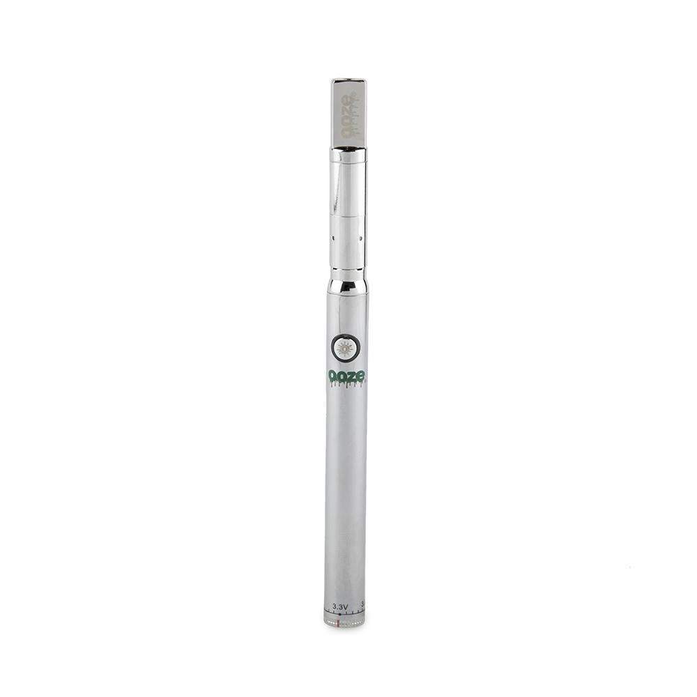 Batteries Ooze Slim Twist PRO Vape Pen w/ USB Smart Charger - Chrome