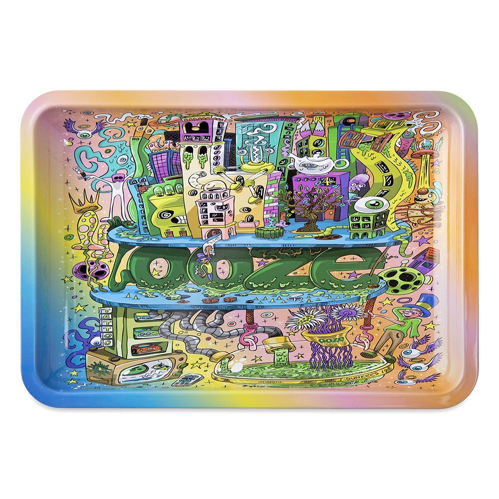 rolling tray Ooze Rolling Tray - Metal - Oozeville