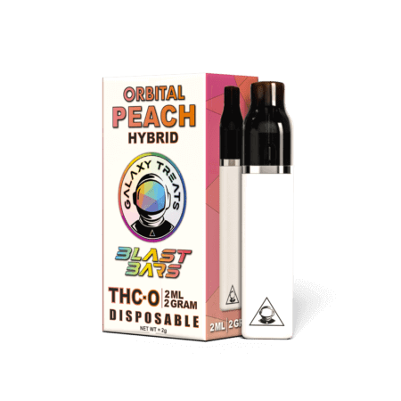 THC-O DISPOSABLE ORBITAL PEACH 2ML | Galaxy Treats