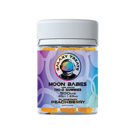 PLANETARY PEACHBERRY THC-O GUMMIES (20CT) | Galaxy Treats