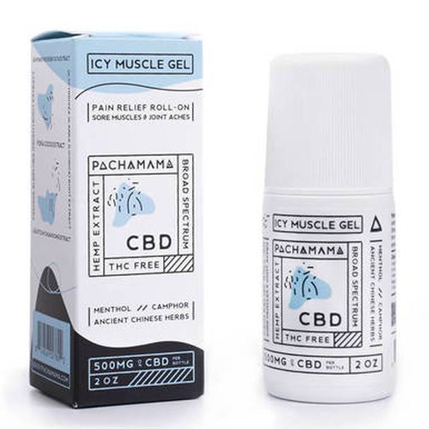 CBD Cream Pachamama - CBD Topical - Icy Muscle Gel - 500mg