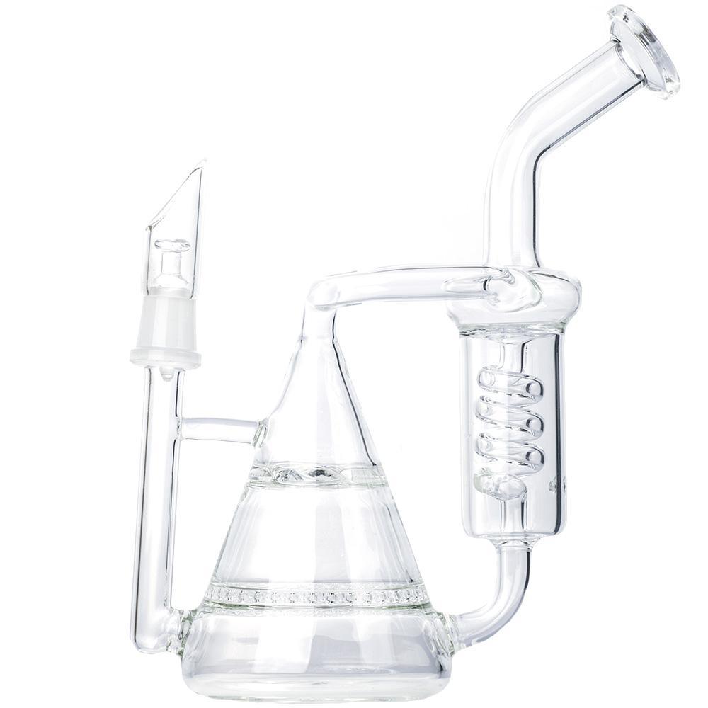 Bongs Pyramid Multi-Perc Recycler Glass Bong