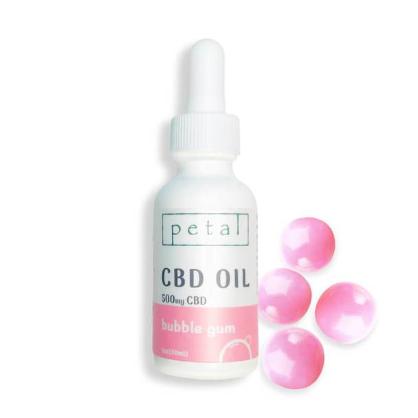 CBD Tinctures Petal - CBD Tincture - Bubble Gum - 500mg
