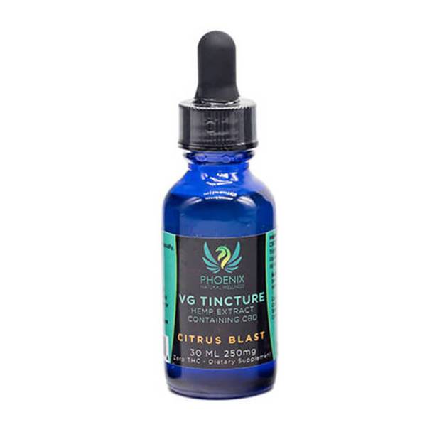 CBD Tinctures Phoenix Natural Wellness - CBD Tincture - Citrus Blast - 250mg-1000mg