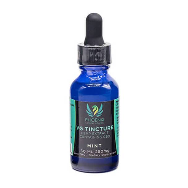 CBD Tinctures Phoenix Natural Wellness - CBD Tincture - Mint - 250mg-1000mg