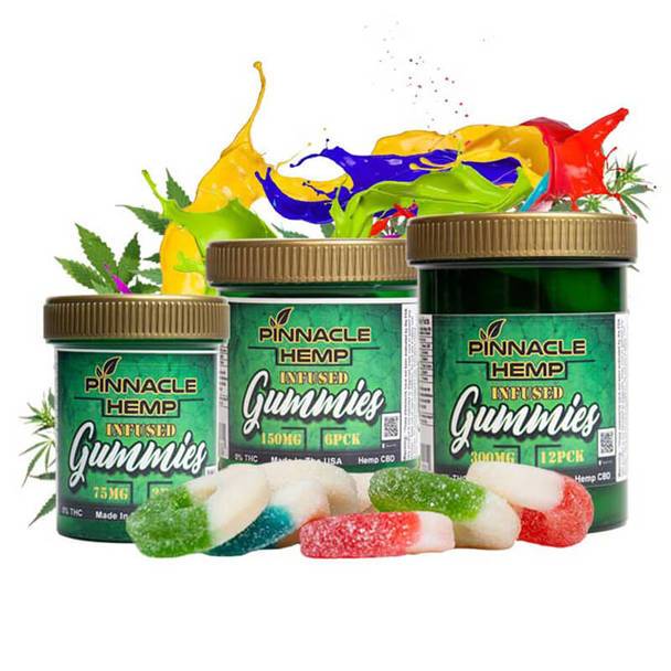 CBD Edibles Pinnacle Hemp - CBD Edible - Infused Gummies - 25mg