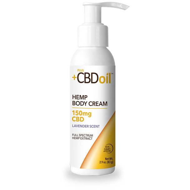 CBD Cream PlusCBD Oil - CBD Topical - Gold Body Cream Lavender - 150mg