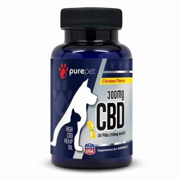 Cbd For Pets Pure Pet - CBD Pet Soft Gels - 30 Count - 300mg