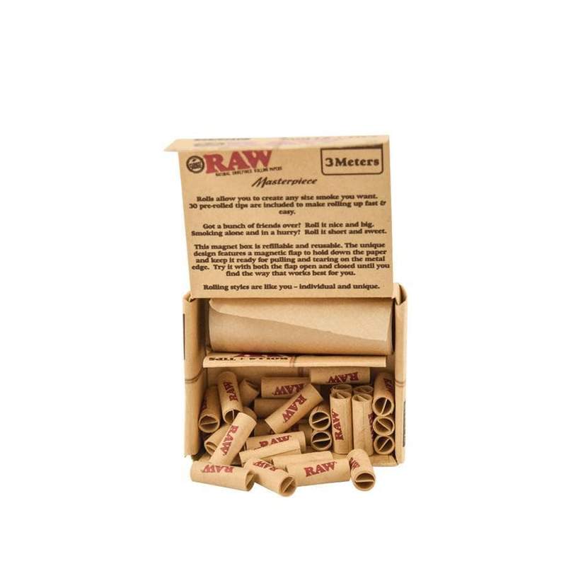 Rolling papers RAW Classic Masterpiece Rolling Papers and Pre-Rolled Tips