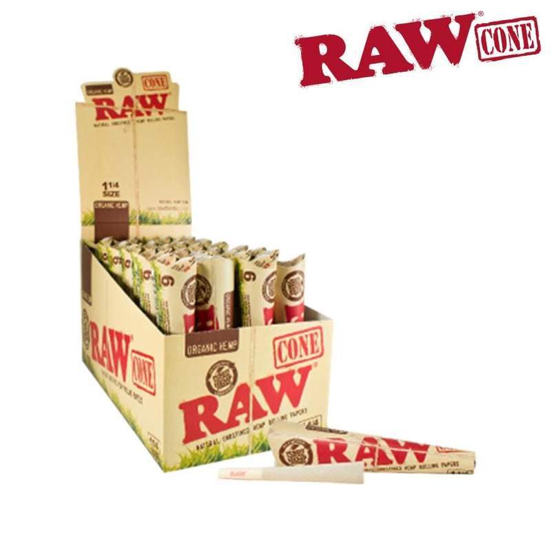 Pre Rolled RAW Organic Pre-rolled Cone, 1 1/4