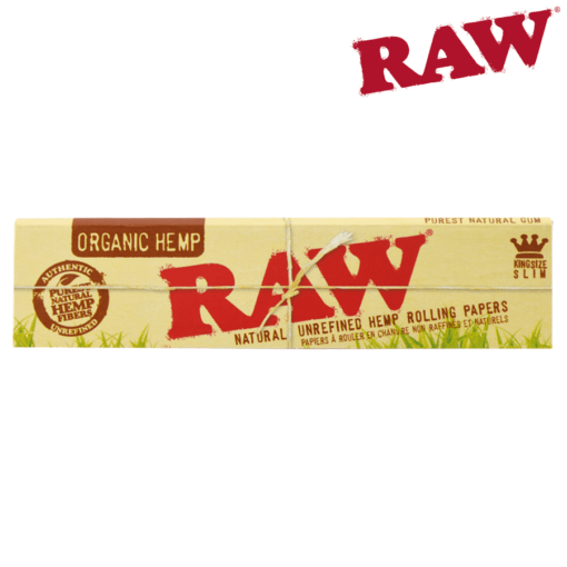 Rolling papers RAW Organic Hemp King Size Slim