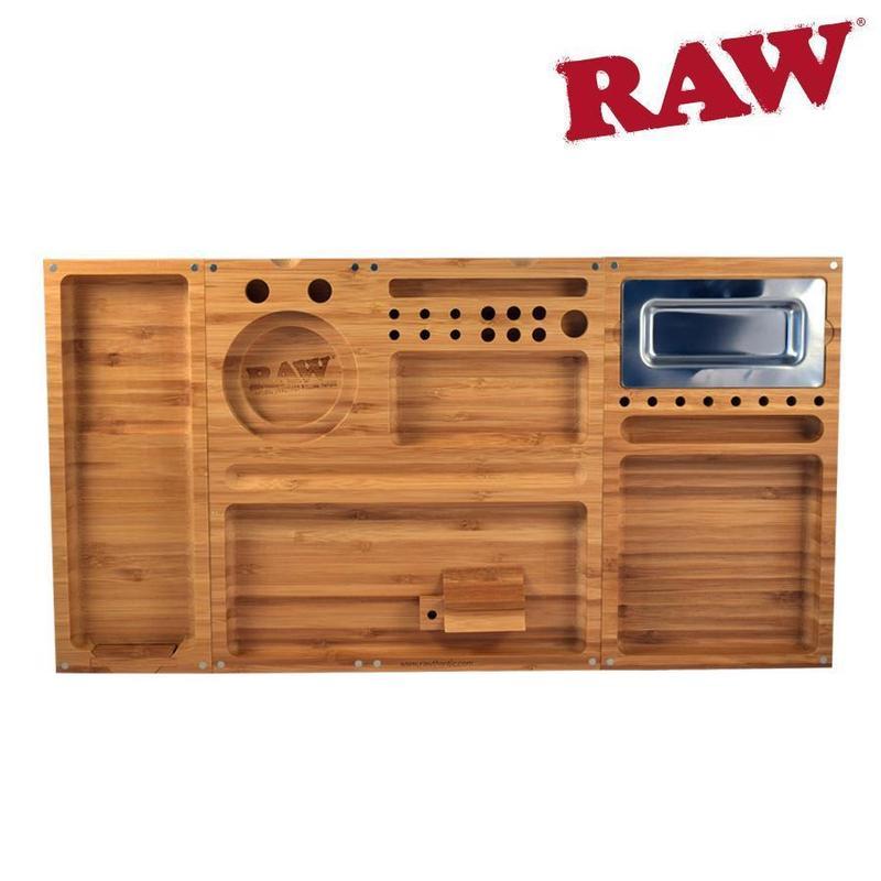 Rolling papers RAW Triple Flip Tray