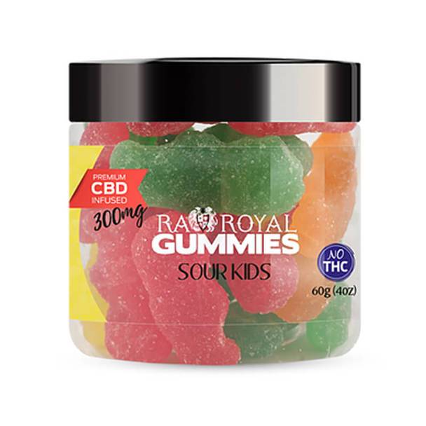 CBD Edibles RA Royal CBD - CBD Edible - Sour Kids Gummies - 300mg-1200mg