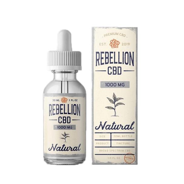 CBD Tinctures Rebellion CBD - CBD Tincture - Natural Flavor - 500mg