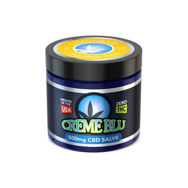 CBD Cream Blue Moon Hemp - CBD Topical - Limonene Salve - 4oz