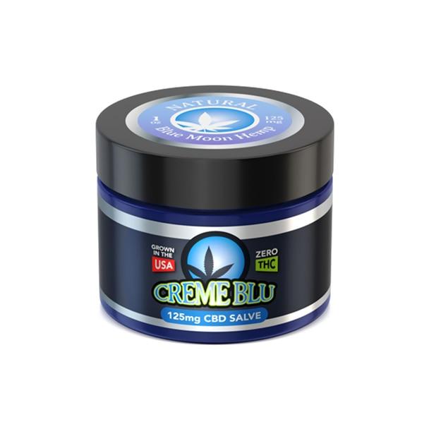 CBD Cream Blue Moon Hemp - CBD Topical - Natural Salve - 1oz