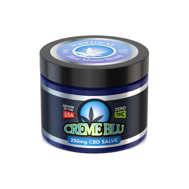 CBD Cream Blue Moon Hemp - CBD Topical - Natural Salve - 2oz