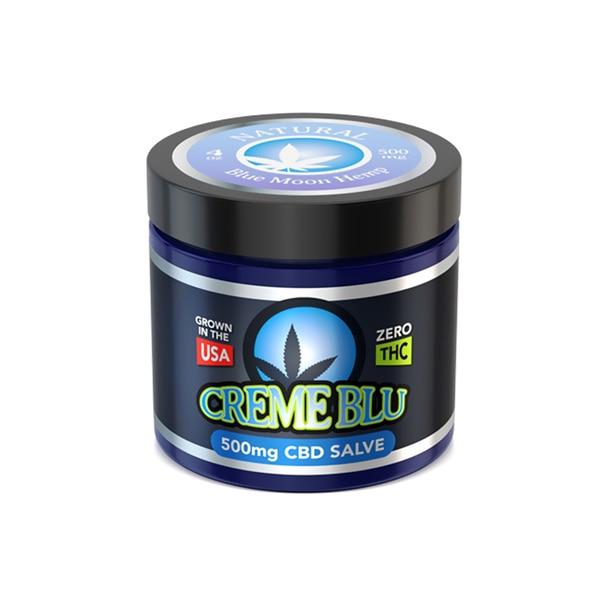 CBD Cream Blue Moon Hemp - CBD Topical - Natural Salve - 4oz