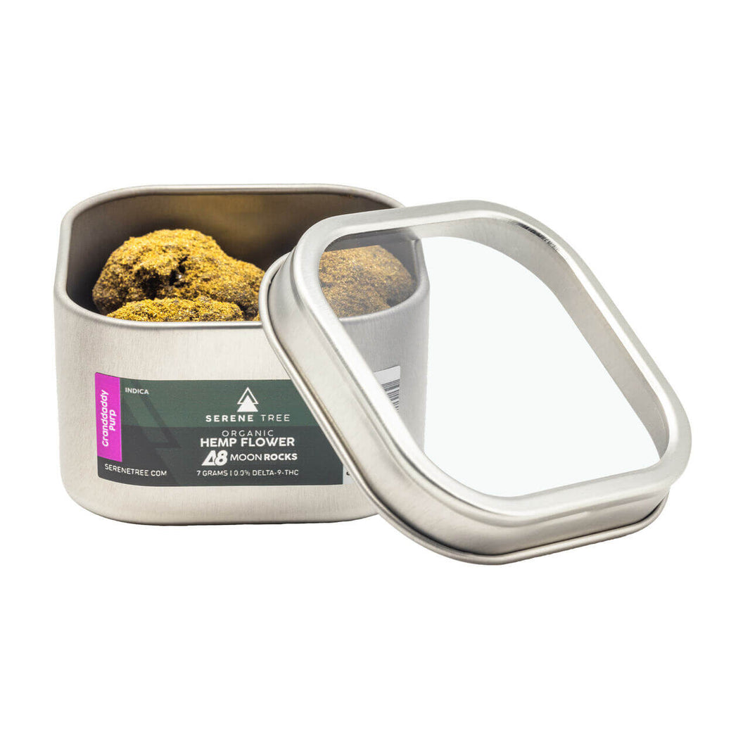 Serene Tree Delta-8 THC Infused Flower - Granddaddy Purple