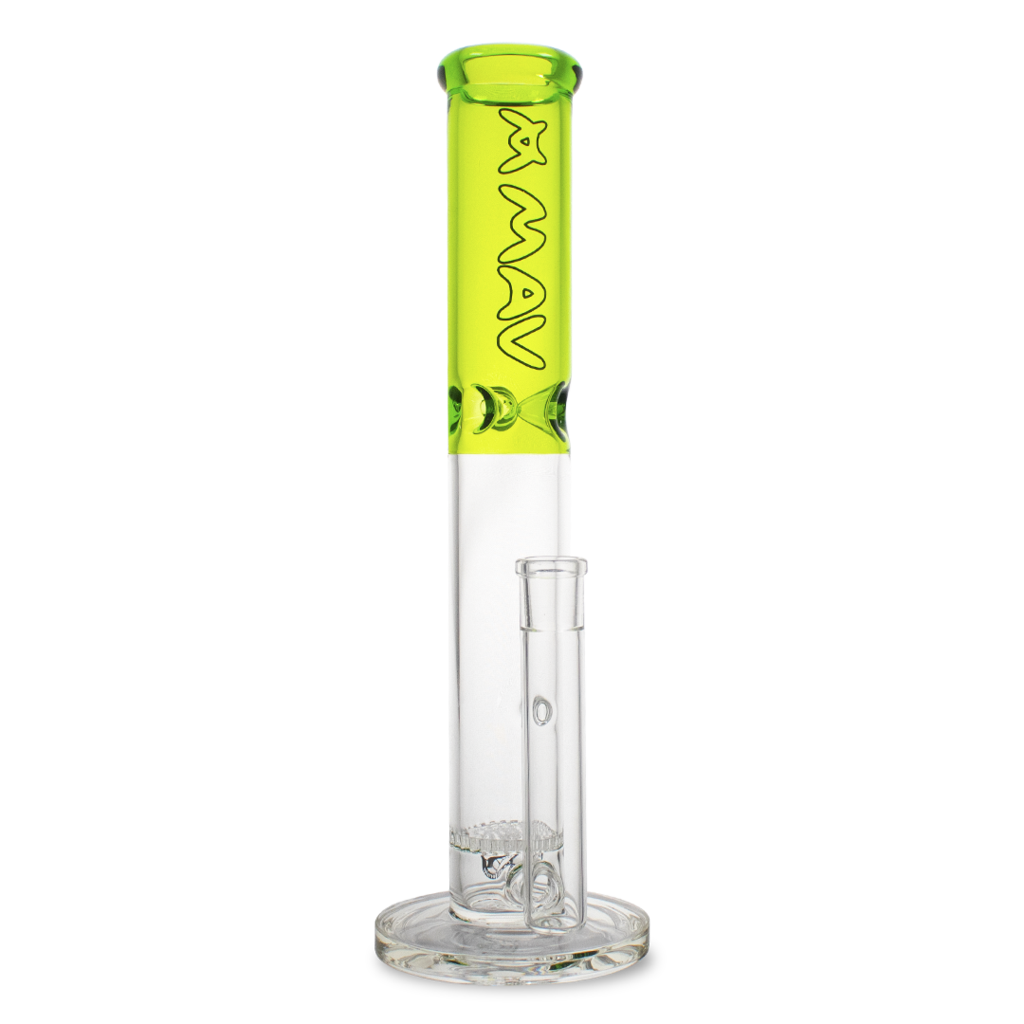 Bongs Maverick Glass - Honeycomb Straight Tube 18''