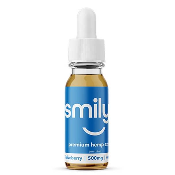CBD Tinctures Smilyn - CBD Tincture - Blueberry - 500mg-1500mg