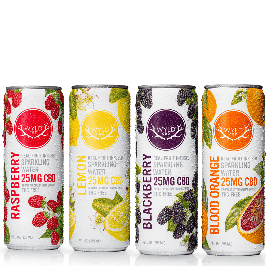 Cbd drinks Wyld CBD Sparkling Water – Assorted Pack