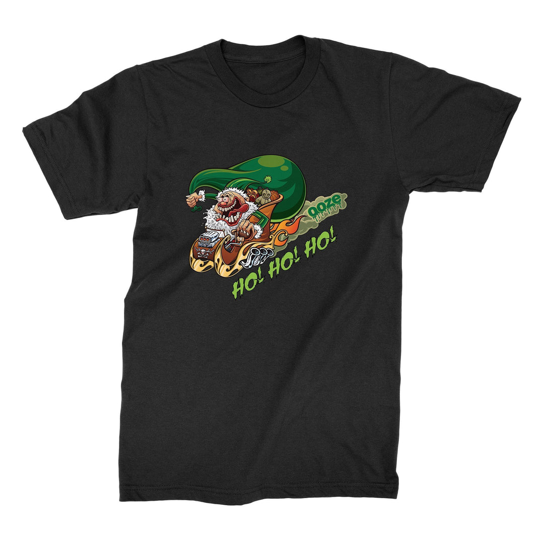 t-shirts Ooze Hot Rod Santa T-Shirt