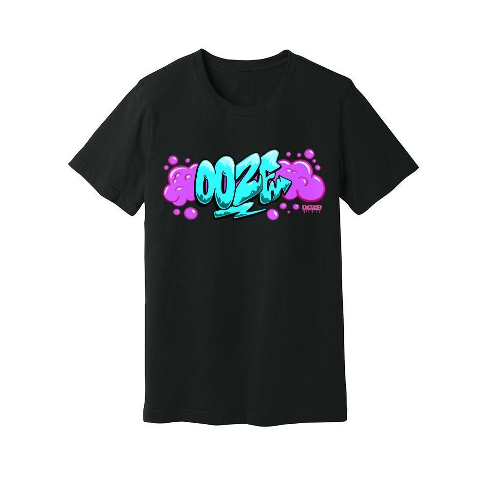 t-shirts Ooze Pink Graffiti T-shirt
