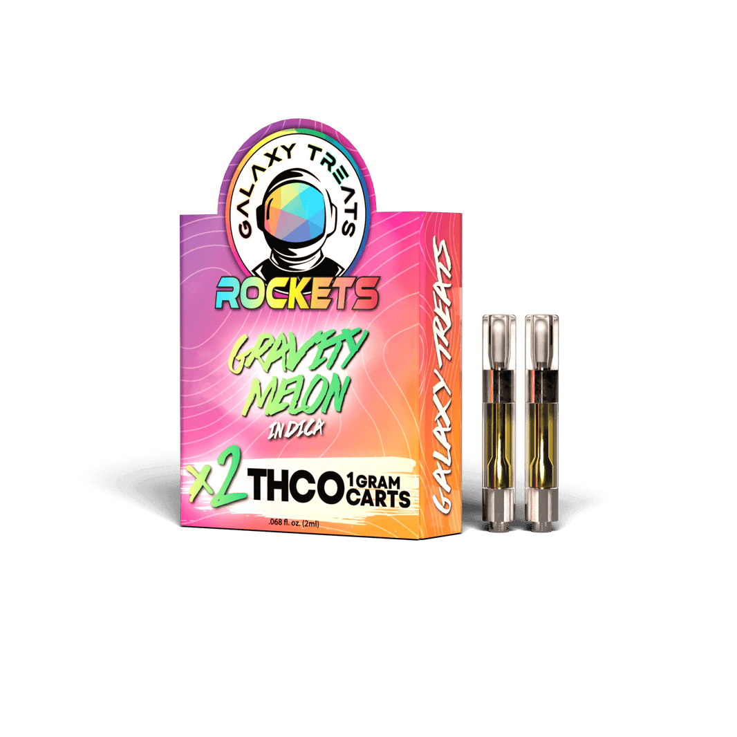 GRAVITY MELON 2-PACK THC-O CARTS
