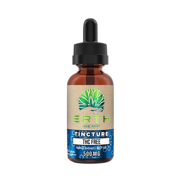 CBD Tinctures ERTH - CBD Tincture - THC Free Oil - 500mg