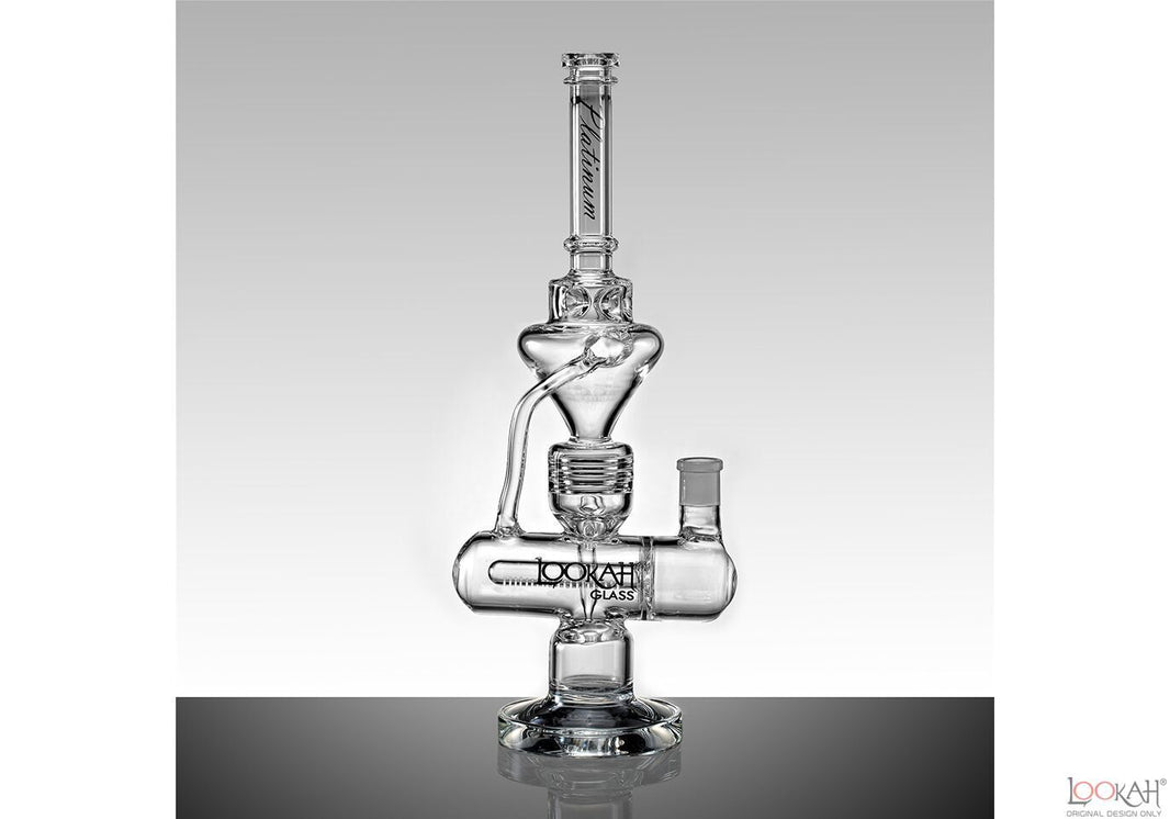 Vaporizers 16.2" LOOKAH Platinum Princess By Glass