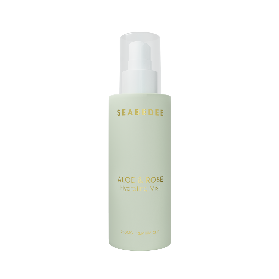 CBD Skincare SEABEDEE - Hydrating Toner – Aloe & Rose Hydrating Mist
