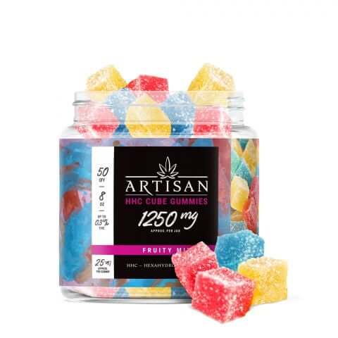 Artisan HHC THC Cube Gummies | Diamond CBD