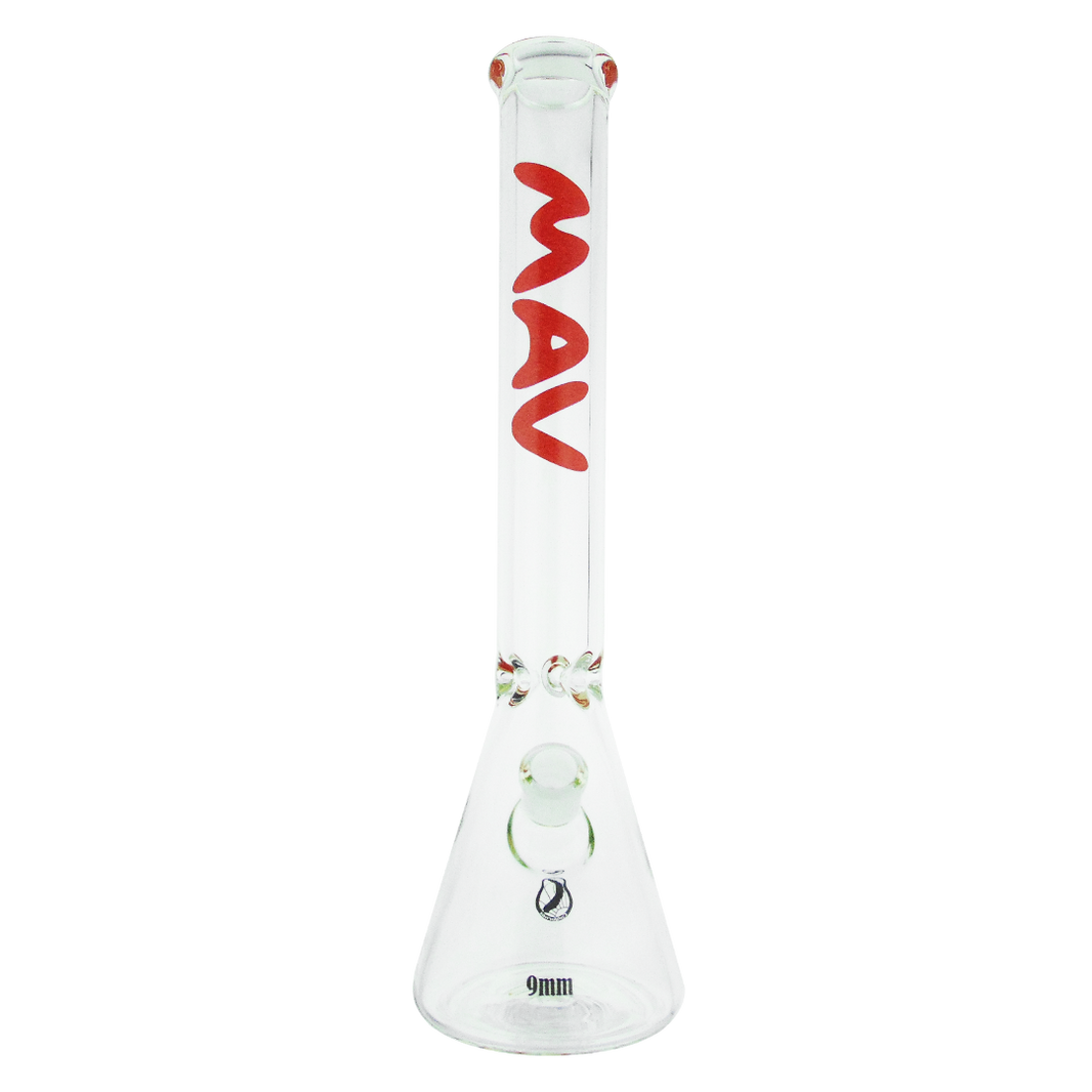 Beaker bongs 18" x 9mm Beaker Bong