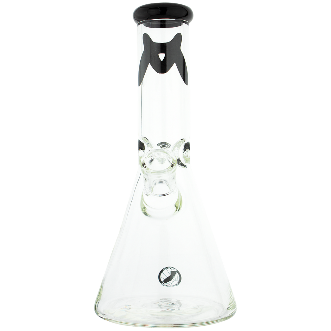 Beaker bongs 10" x 44MM Color Top Beaker Bong