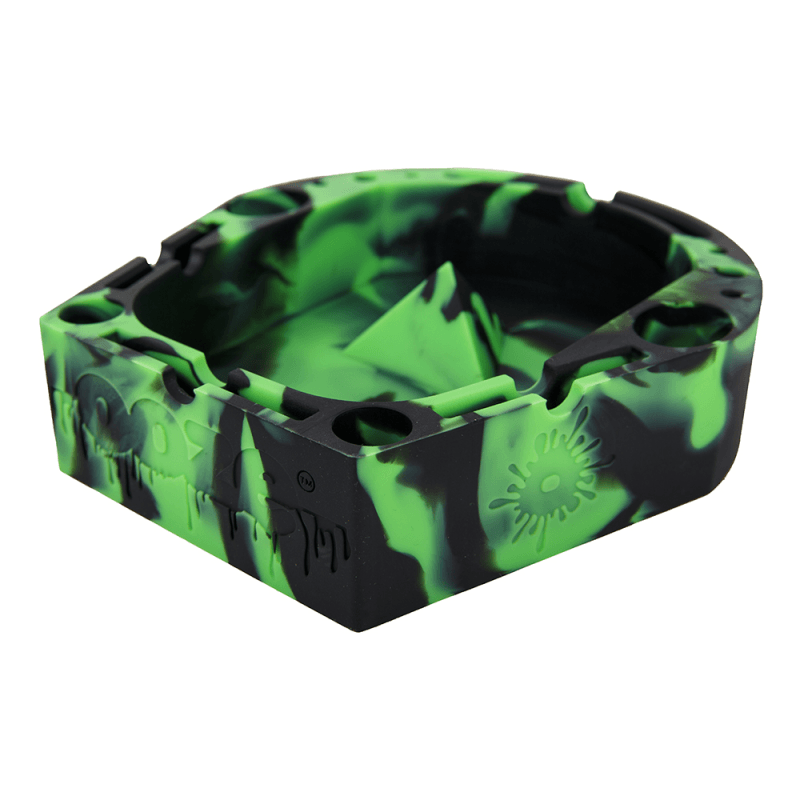 Ashtray Ooze Banger Tray - Green/Black