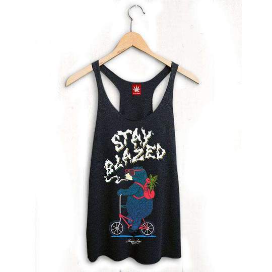 Apparel WOMEN'S BEAR ON A BIKE RACERBACK