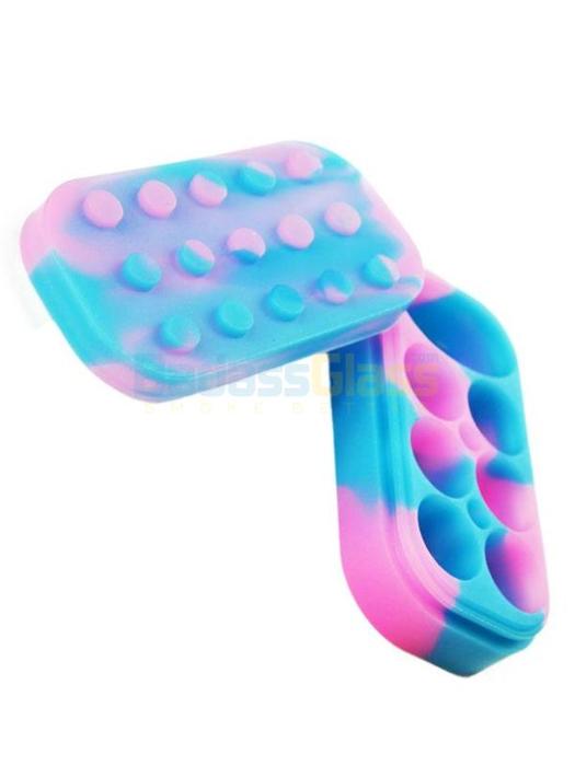 Stash box, Tins and containers Block Wax Container Pink and Blue