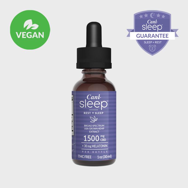 Cani-Sleep Broad Spectrum CBD Oil 1500