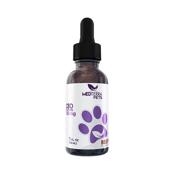 Cbd For Pets Medterra - CBD Pet Tincture - Beef - 150mg-750mg