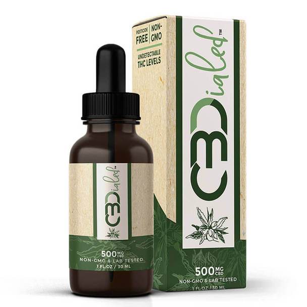 CBD Tinctures CBDialed - CBD Tincture - Anxiety - 500mg