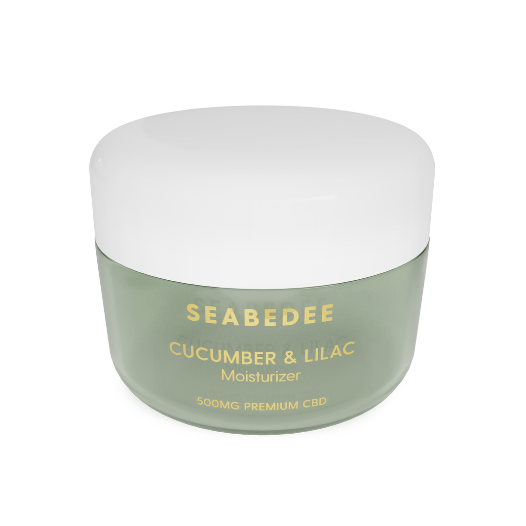 SEABEDEE - CBD Hydrating Moisturizer – Cucumber & Lilac