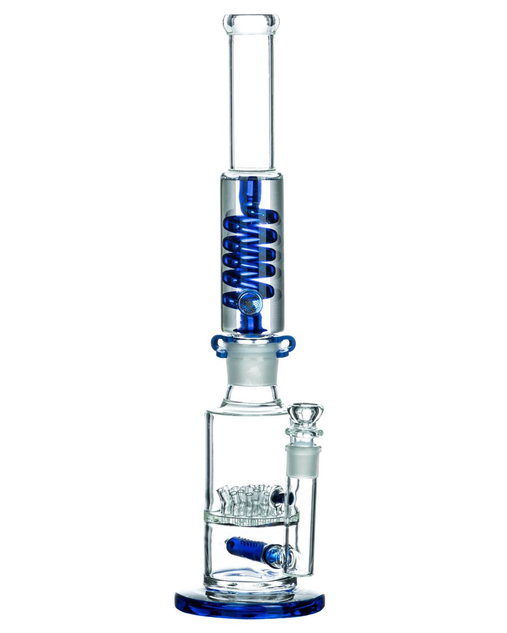 Bongs BoroDirect - Sprinkler to Removable Glycerin Coil Bong 18''