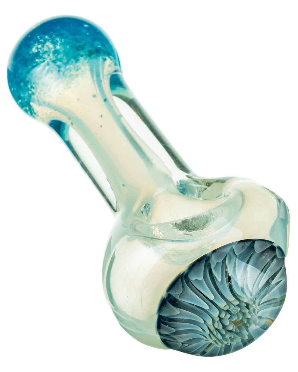 Spoon Pipes BoroDirect - Fumed Mushroom Milli Spoon Pipe