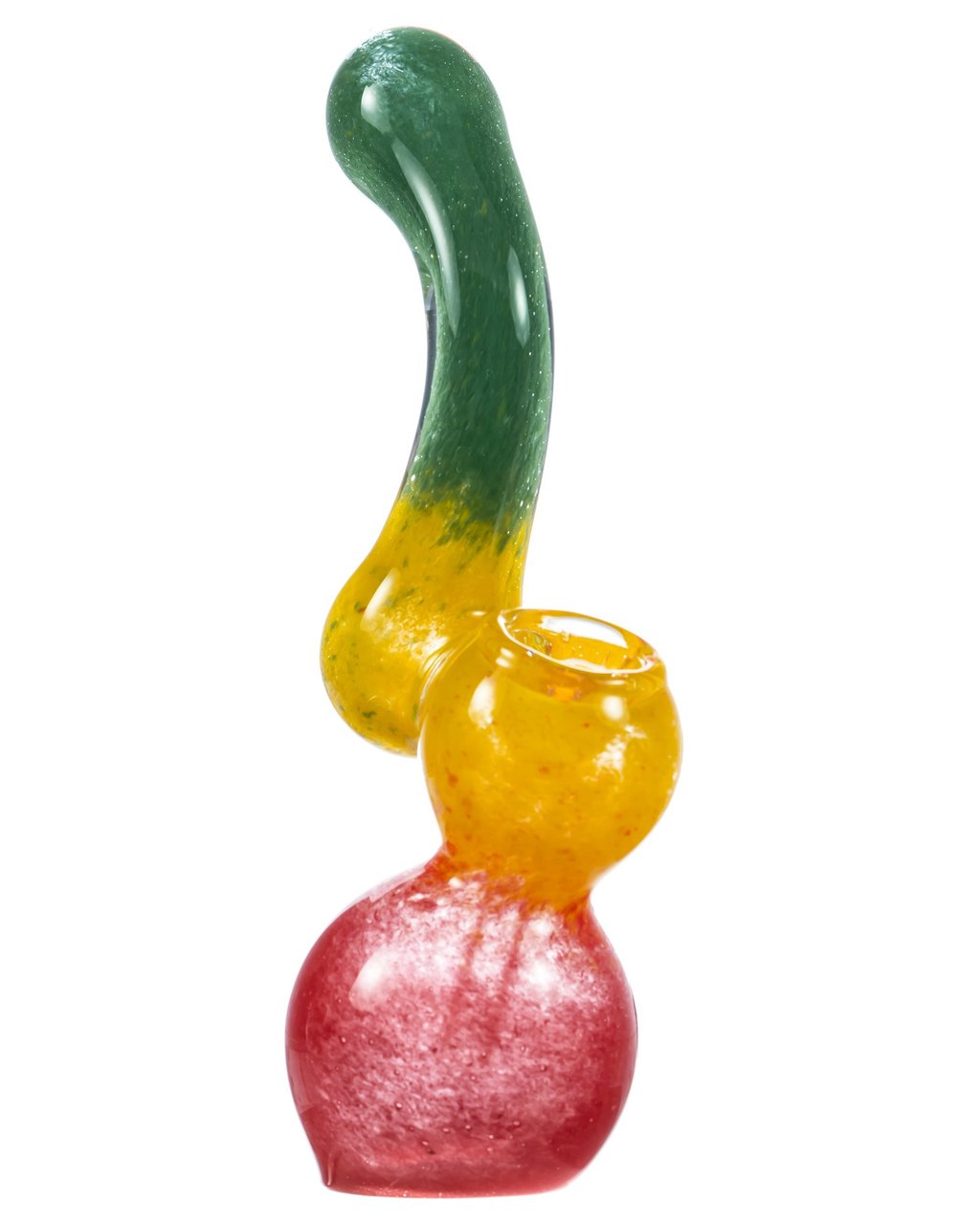 Bubblers BoroDirect - Rasta Colored Bubbler