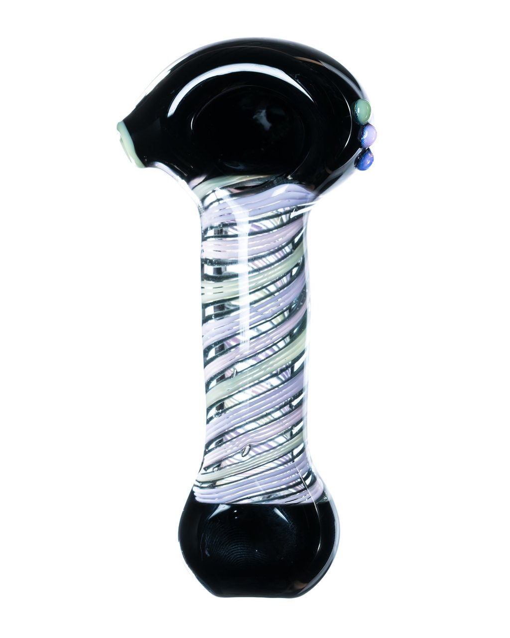 Hand Pipe "Milky Swirl" Hand Pipe